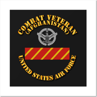 USAF - Combat Veteran - AFCAM - USAF - Afghanistan Posters and Art